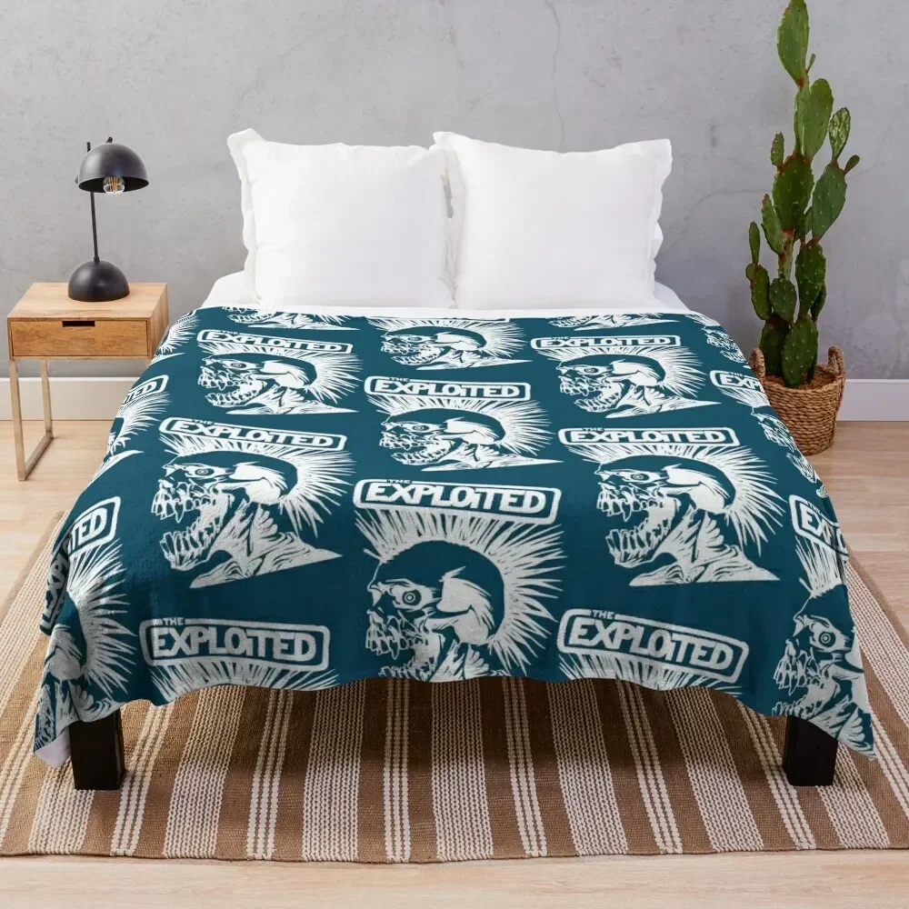 

The Exploited Deadly Class Throw Blanket All Weather Soft Throw Blanket for Sofa