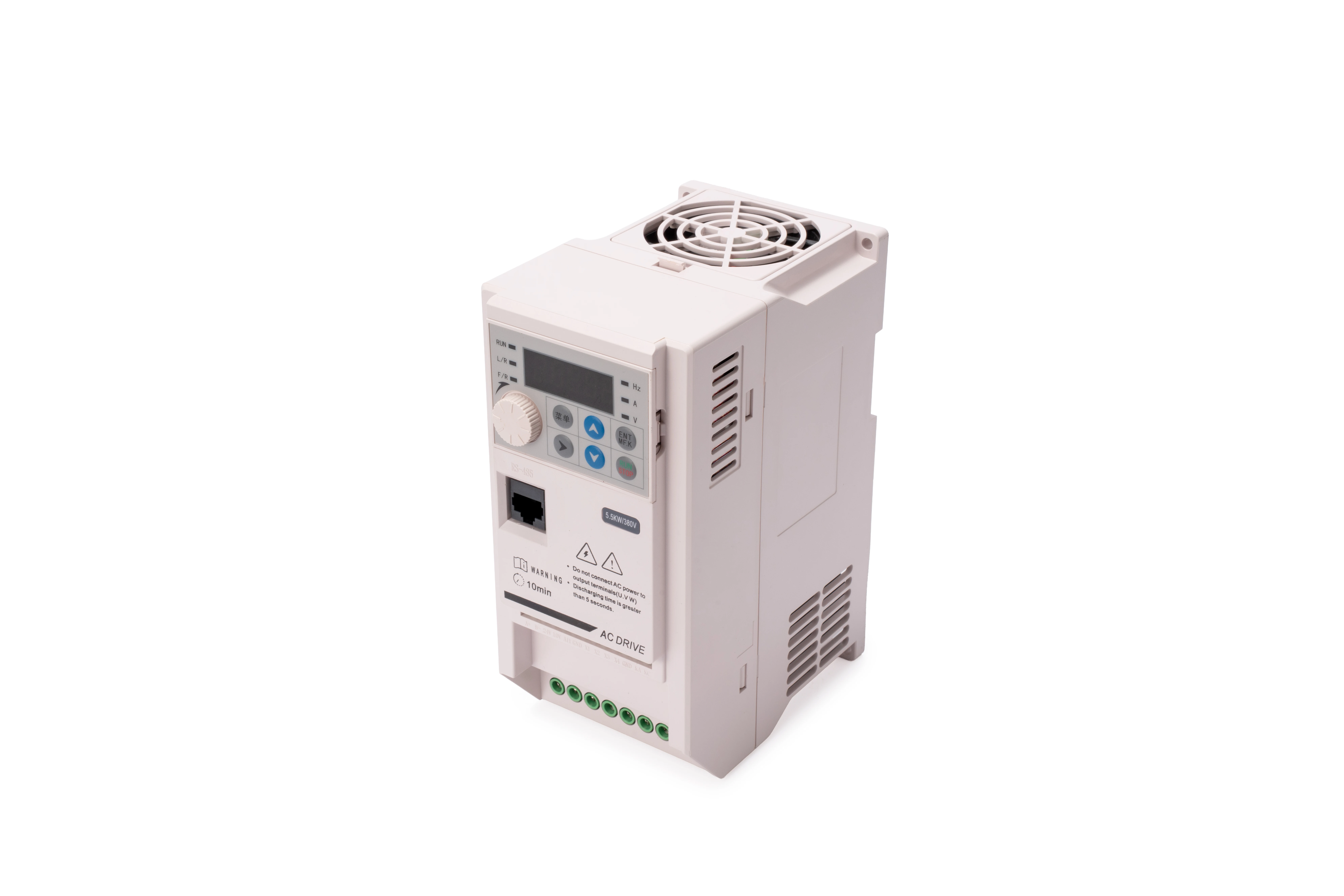380V/220V, 0.75/1.5/2.2/4/5.5kW Three-Phase Variable Frequency Speed Controller, Motor Speed Regulator, VFD, Inverter