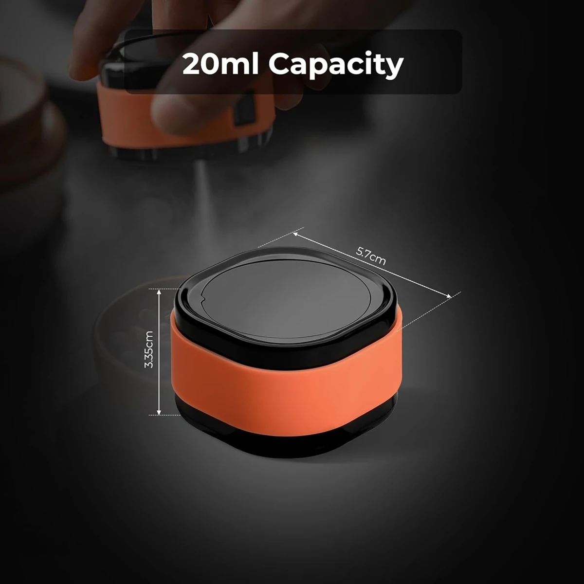 BHBL Coffee Bean Atomizer,Espresso Machine Accessories,20ml Anti-Static Bottle,Coffee Tool for Home & Commercial Grind