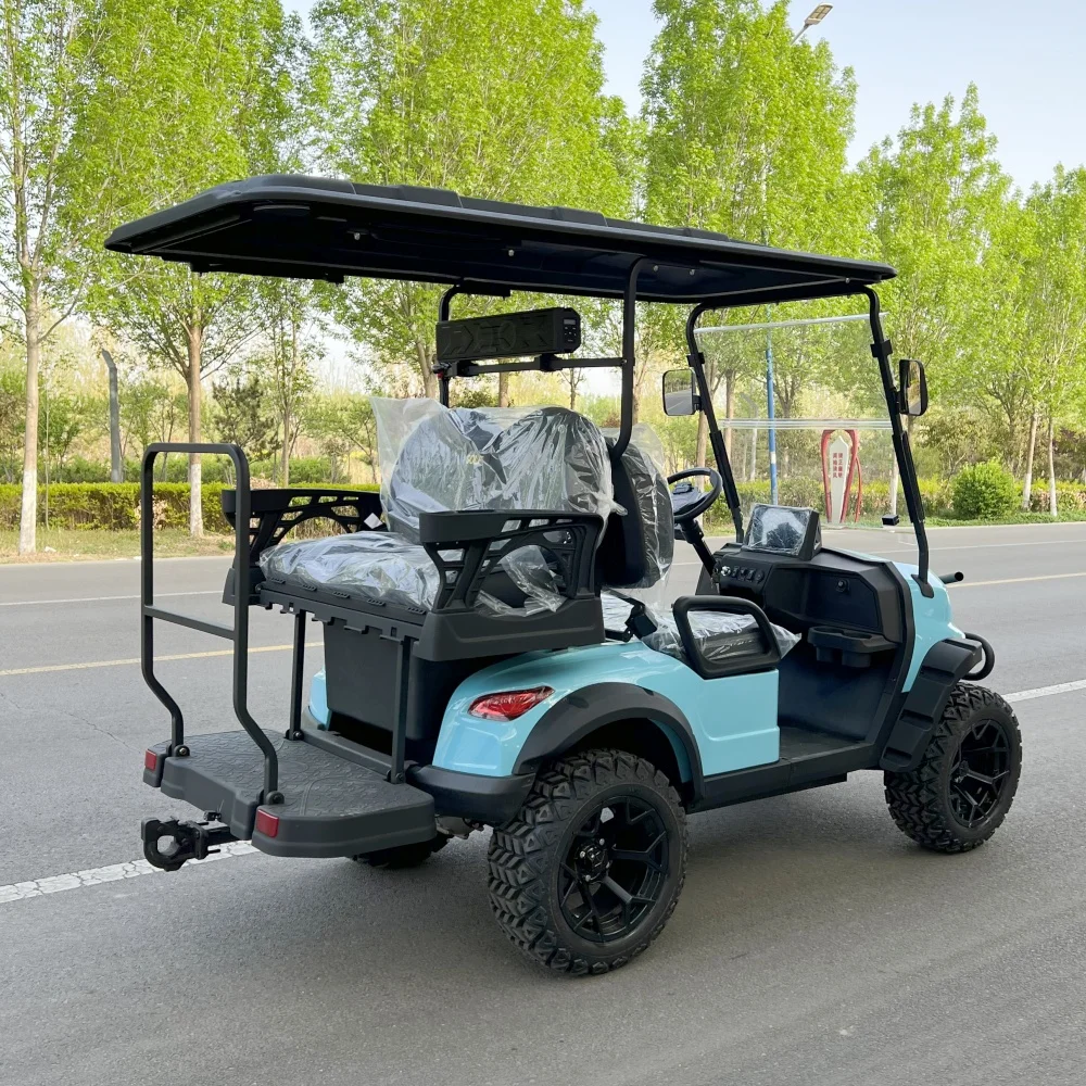 Cheap Electric Golf Buggy Golf Buggy Electric Car Golf Kart Electrical Power Steering Price Electric 4+2 Seats Golf Cart