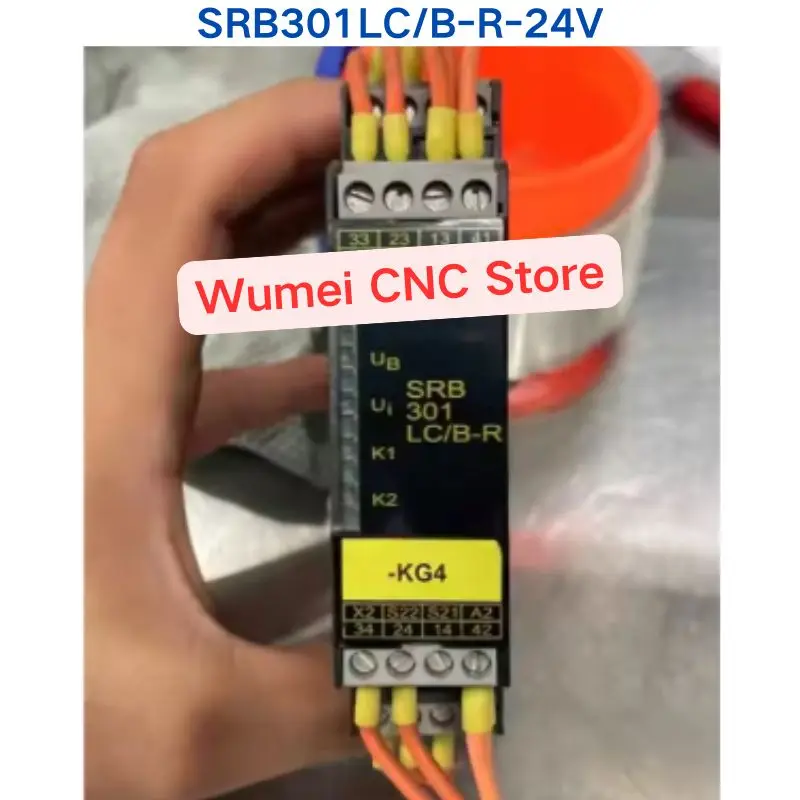 Second-hand test OK safety relay SRB301LC/B-R-24V SRB 301LC/B-R-24V If you need other specifications, please consult