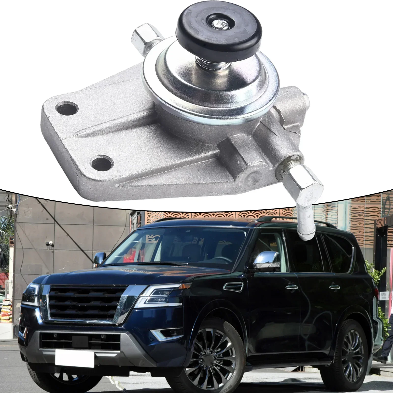 Premium Fuel Filter Lift Primer Pump, Perfect Replacement For Nissan Patrol GU Y61 ZD30 TD42, Easy Plug And Play Installation