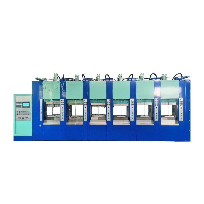 Good Quality 6 Station EVA Shoes slippers Sandals Making Molding Machine - view 2