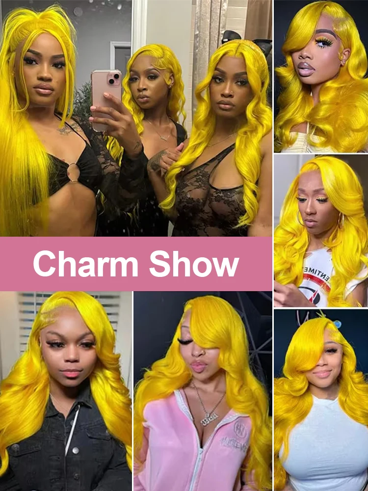30 40 Inches Light Yellow Straight 13x6 HD Lace Frontal Wigs Human Hair 613 Colored 13x4 Lace Front Wig For Women Pre Plucked image 5