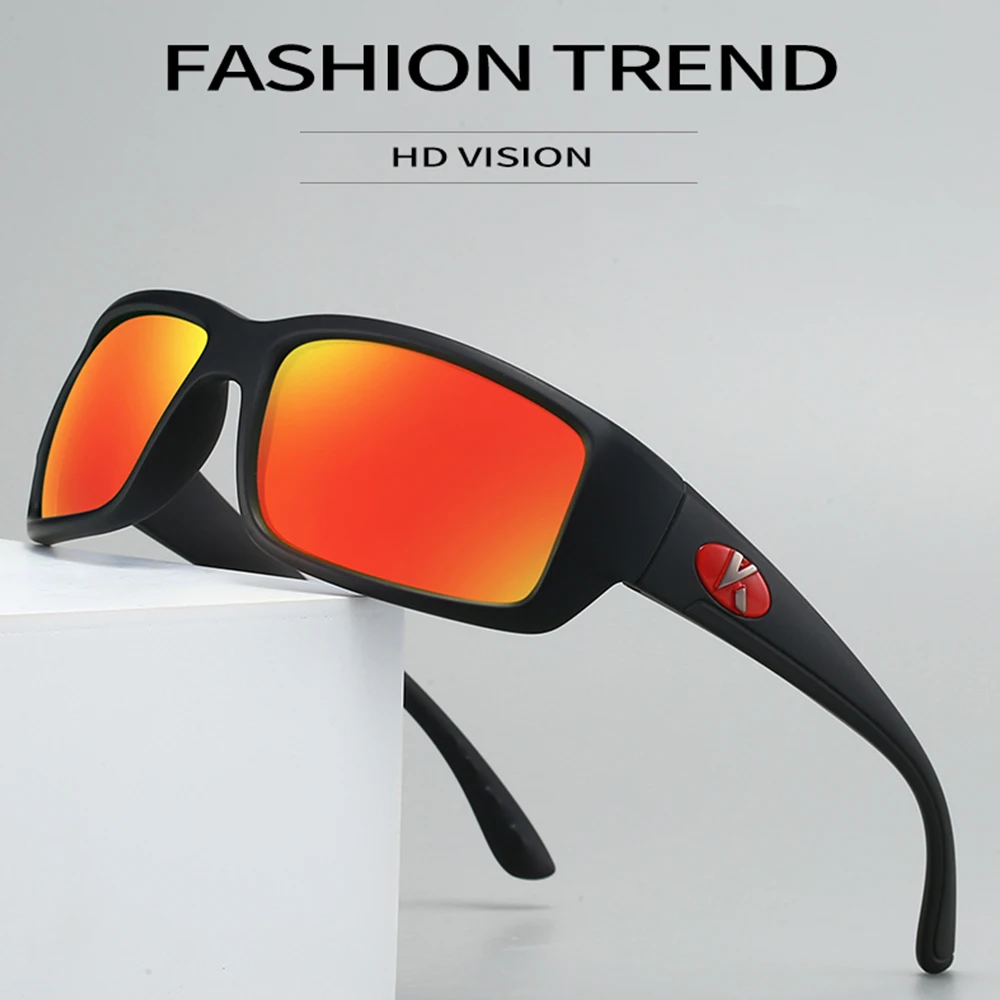 

KAROS Polarized Fishing Sunglasses Men's Driving Shades Male Sun Glasses Hiking Fishing Classic Sun Glasses UV400 Eyewear