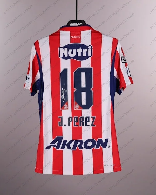 2026 Chivas De Guadalajara 3D-Druck Fußballtrikot Herren Atmungsaktives Schnelltrocknendes Kurzarm-T-Shirt Familien-Partnerlook – Detail 11