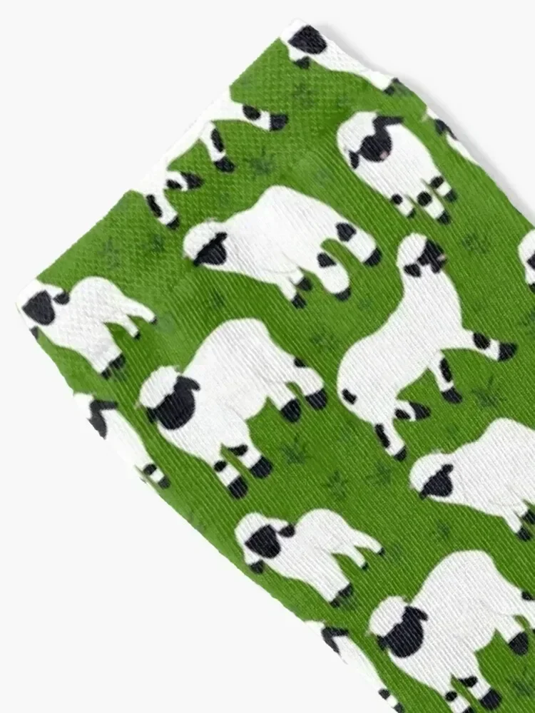 Valais Blacknose الأغنام نمط الجوارب الثلوج الكثير جوارب الشتاء رجل إمرأة الجوارب الرجال