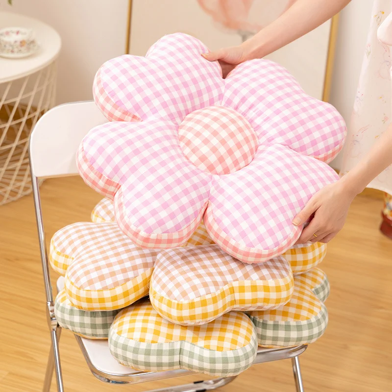 

Four Leaf Clover Plush Stuffed Toys Flower Sofa Bay Window Pillow Cushion Home Decoration Birthday Gifts