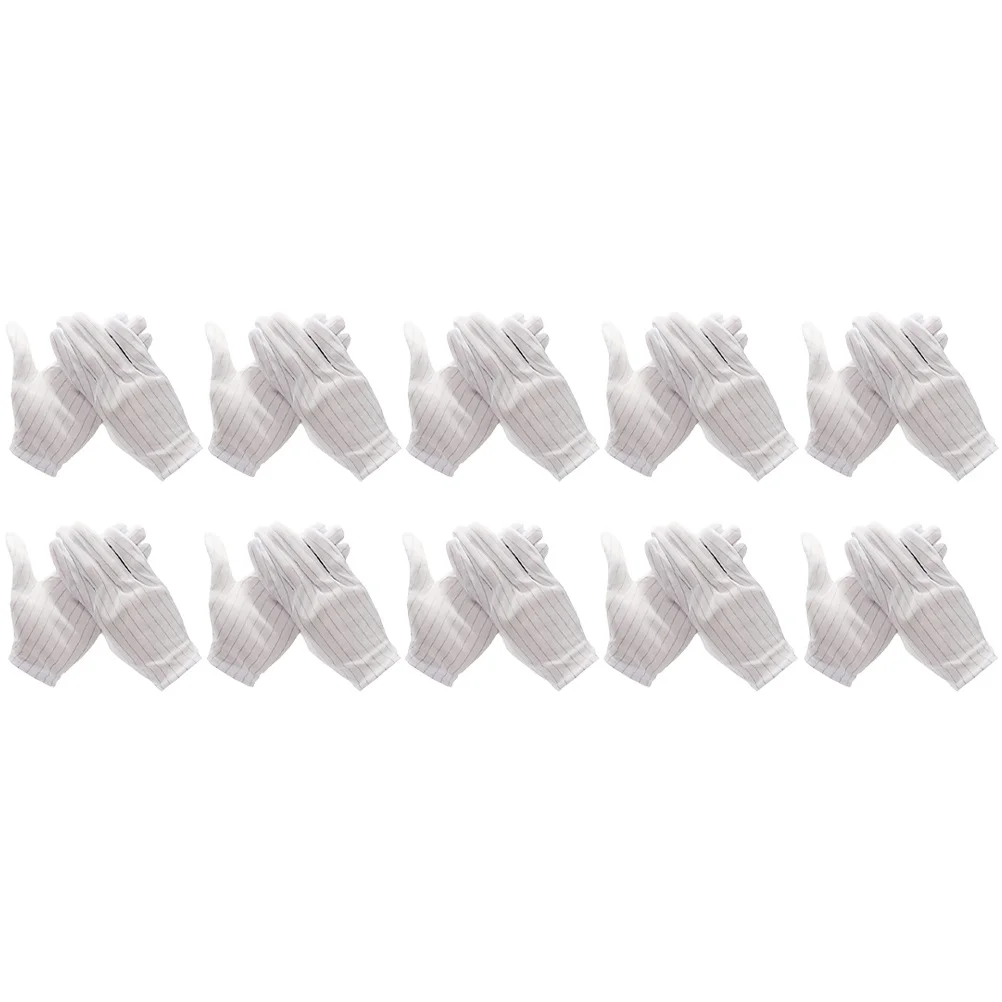 

10Pairs Anti Static Gloves for Electronics Installation Repair Pc Building Static Protection Comfortable Day Long