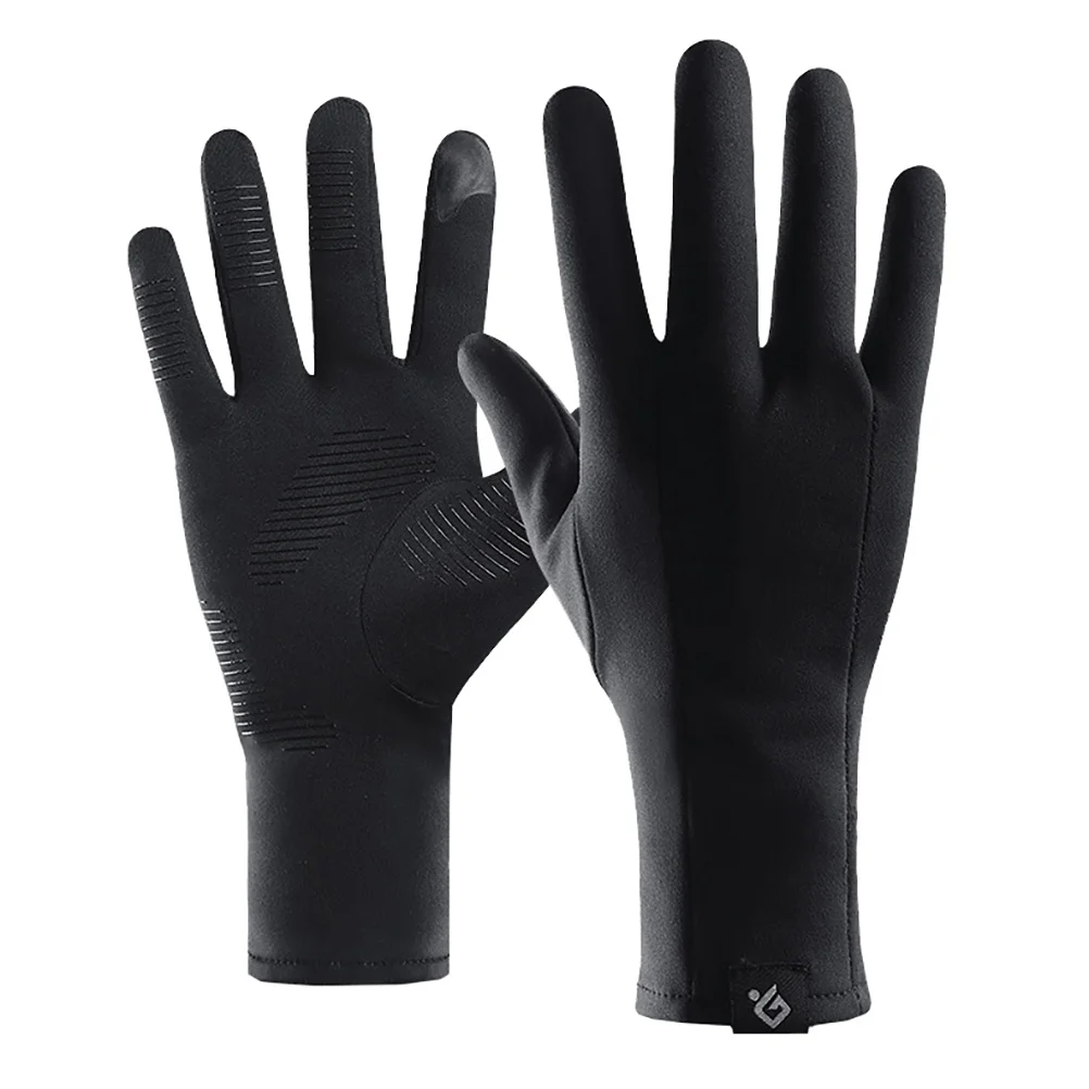 

1Pair Windproof Anti-Skid Cycling Gloves Winter Outdoor Full-Finger Touchscreen Sports Gloves Ski Mountaineering Mitts