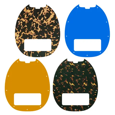 Xin Yue Guitar Parts - For Music Man Stingray Classic Natural 5 - String Bass Guitar Pickguard Multicolor Options