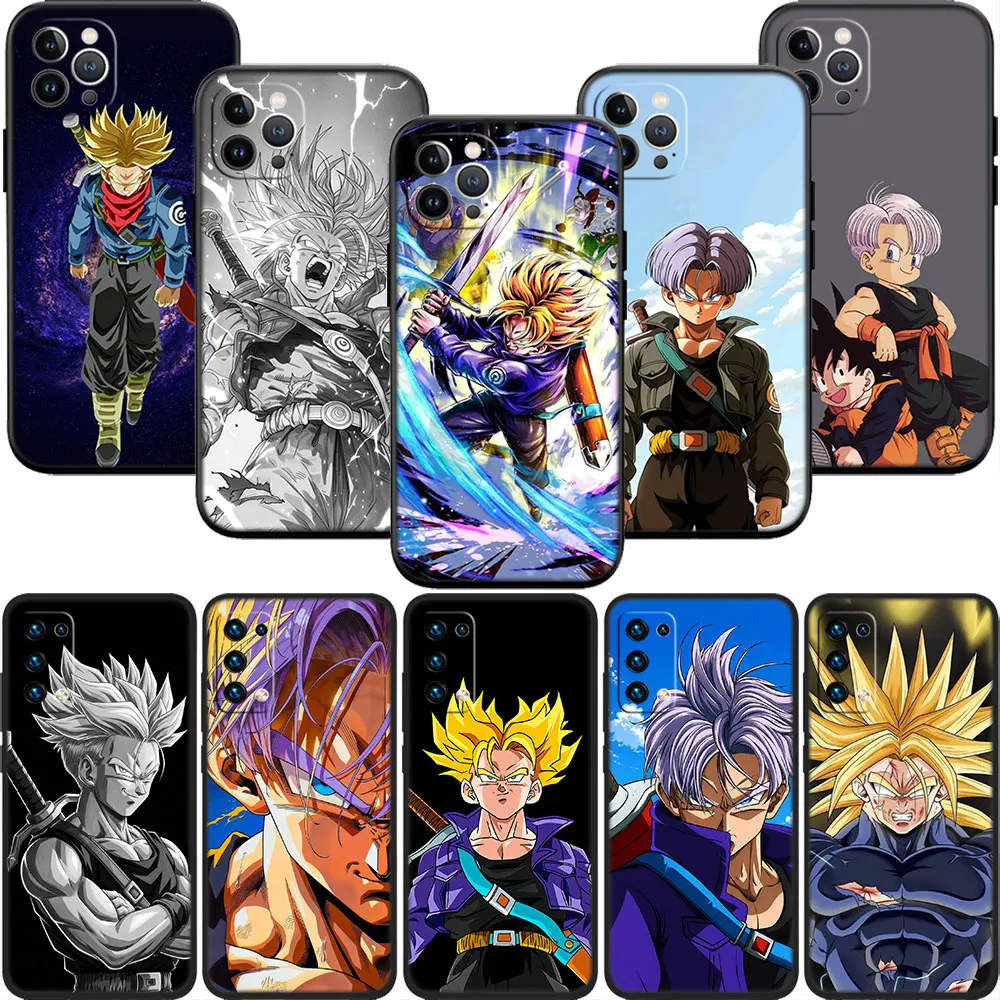 HK54 Trunks Dragon Ball Shell Phone Case for Samsung Galaxy S20 S21 S22 Ultra FE Plus A21S A22 A24 A25 A26 A30 A30S A31