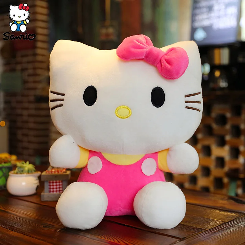 Sanrio-juguetes de peluche de Hello Kitty para niña y niño, almohada bonita Y2k, regalos de cumpleaños