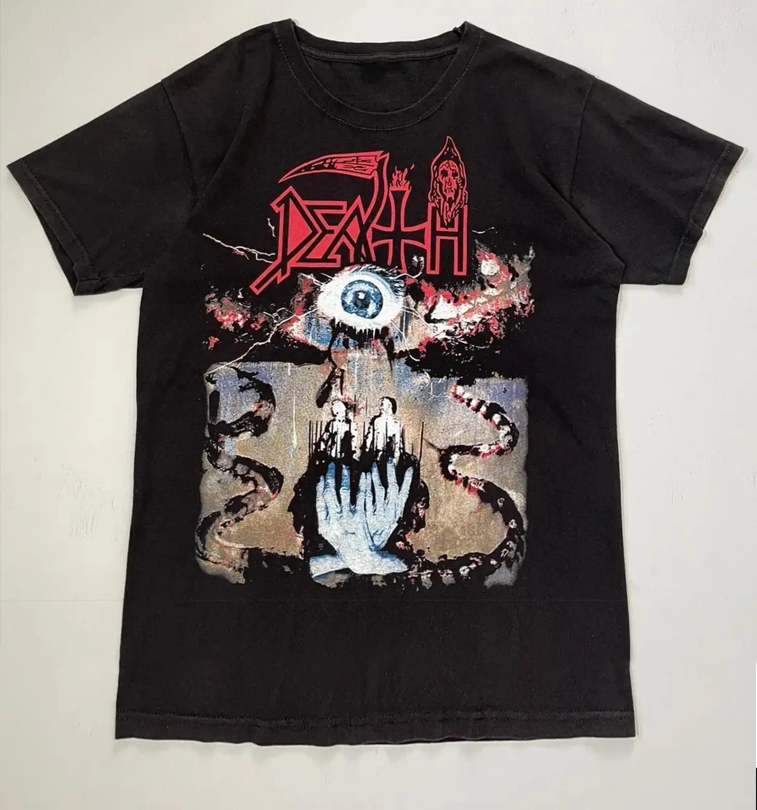 Death Band Symbolic Album ROCK Adult Shirt Black Short Sleeve Tee CS0260