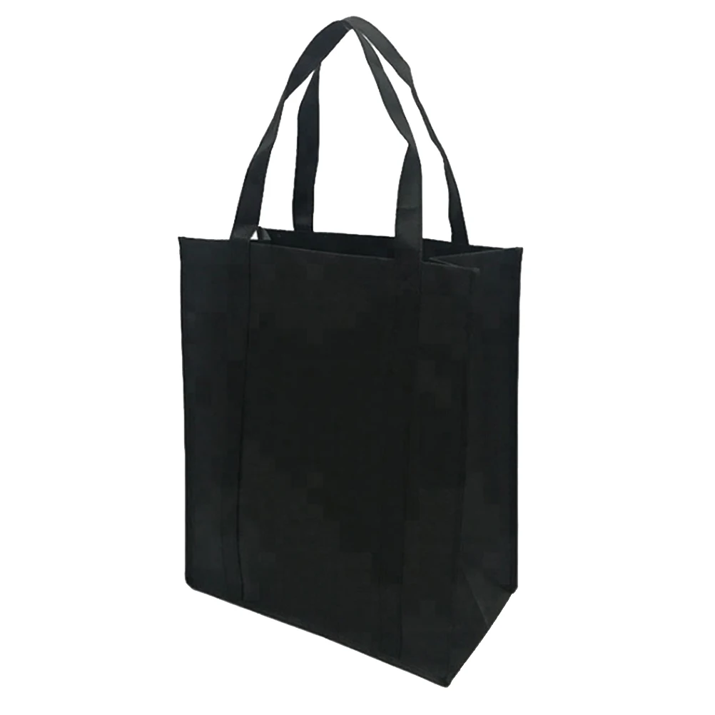 

5Pcs NonWoven Foldable Reusable Large Capacity Nonwovens Shopping Reusable Shopping Bag Tote Handbags Storage Bag