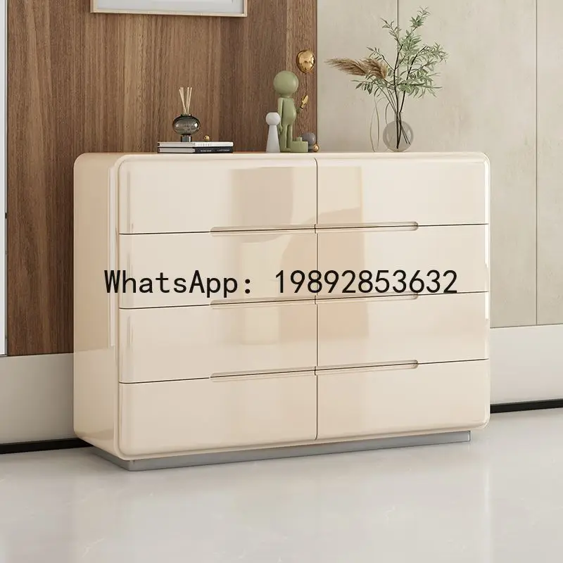 CZ Bedroom Master Bedroom Five-Six Drawer Cabinet Simple Bedside Cabinet Multi-Layer Eight-Drawer Storage Cabinet