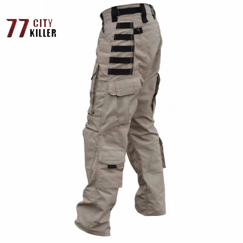 Multifunctional Men's Military Tactical Pants Intruder Series Men's Hunting Sports Pants Multi-pocket Wear-resistant Cargo Pants