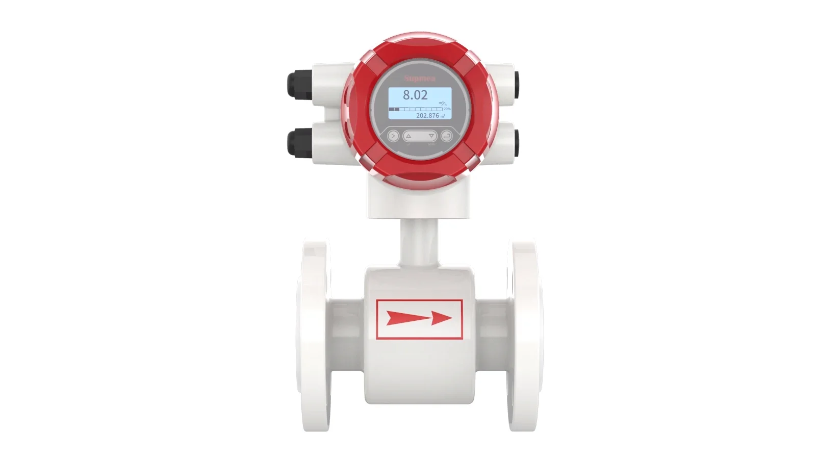 

low price digital liquid flow meters chemical in line flow meter OEM electromagnetic flow meter