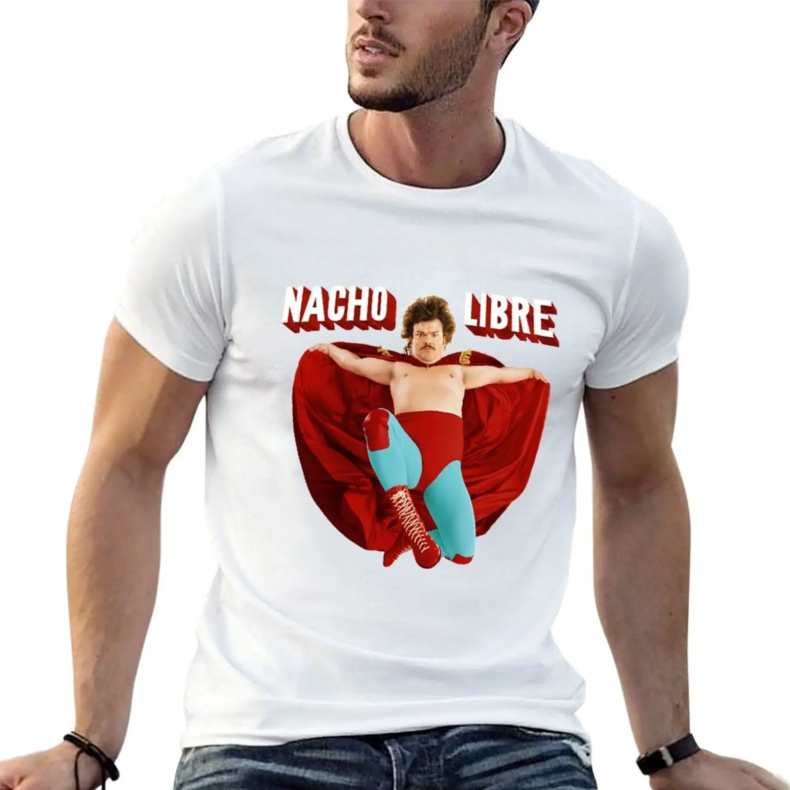 Nacho Libre T-Shirt shirts graphic tee quick drying designer t shirt men