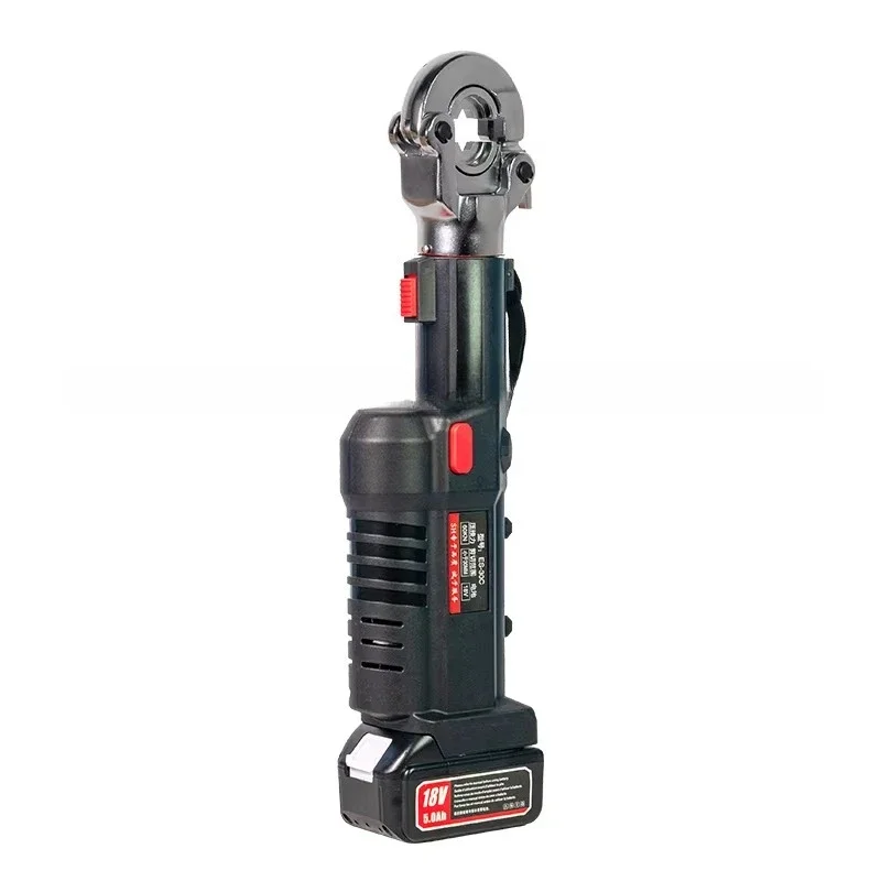 ES-300/30C 60KN Electric Hydraulic Tool Kit Dual-Head All-in-One Crimping and Cutting Kit for Copper Aluminum Lugs up to 300mm²