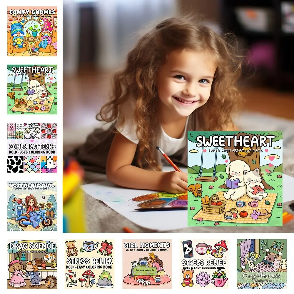 كتاب تلوين كرتوني إبداعي، كتاب رسومات الشعار المبتكرة التعليمية لتخفيف التوتر، كتاب رسم جرافيتي للبالغين والمراهقين