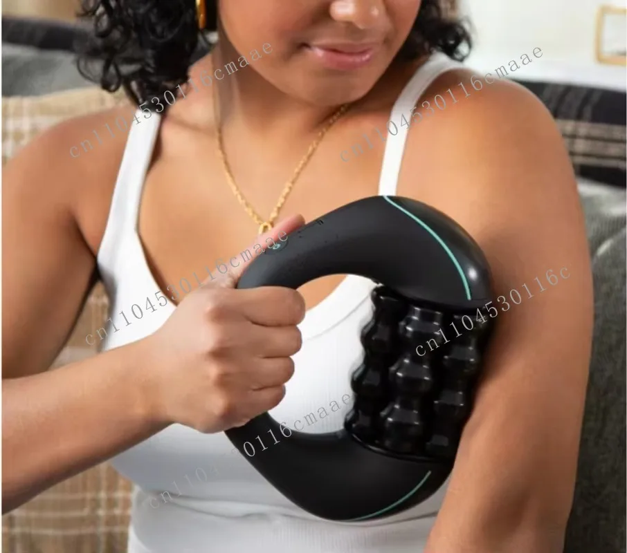 

Electric Wireless Body Massager Roller Usb Rechargeable 3-Speed Powerful Vibration Strike Handheld Massage Roller