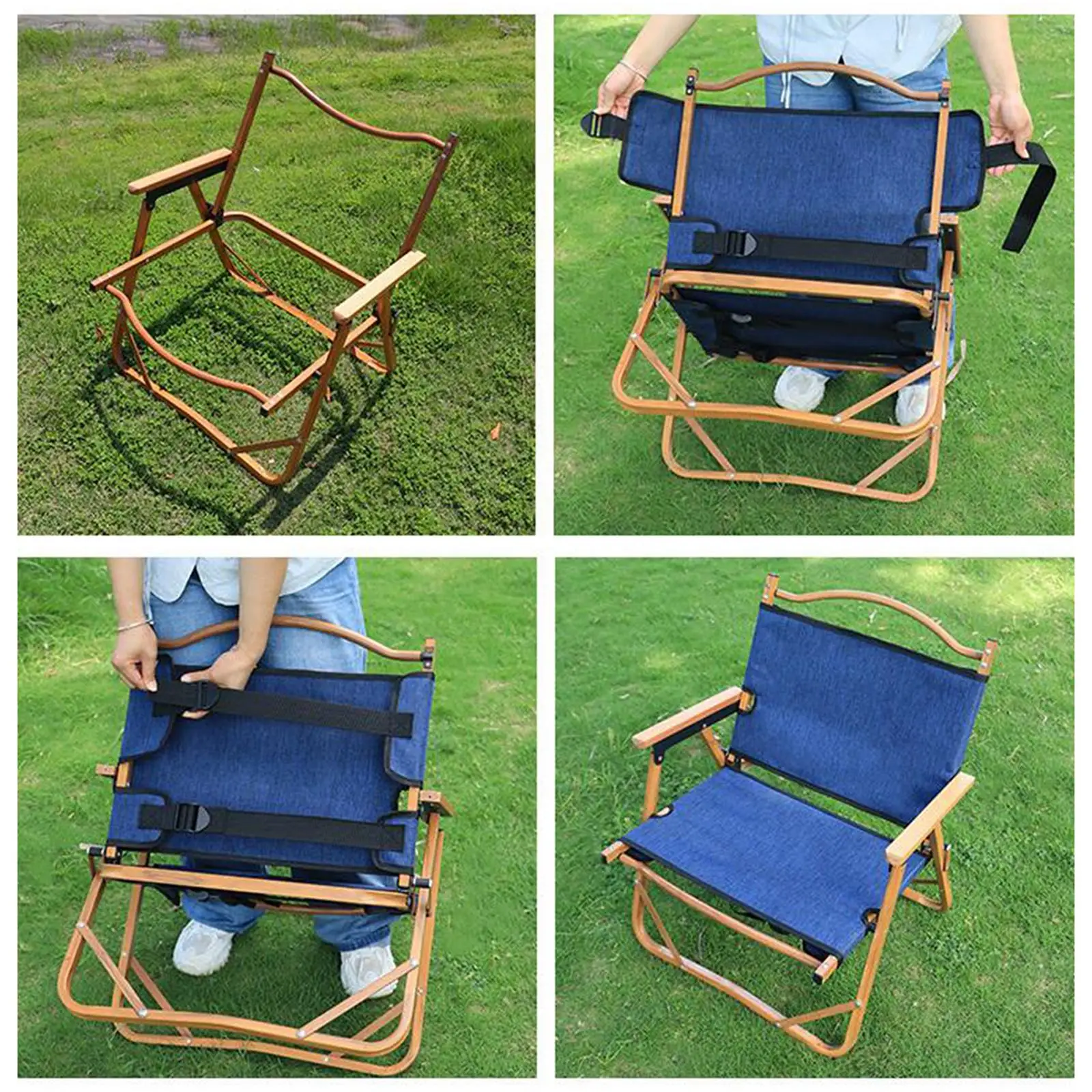 Replacement Cloth for Aluminum Frame Camp Chairs Double Layer Portable Lightweight for Camping Gear Parts Accessory