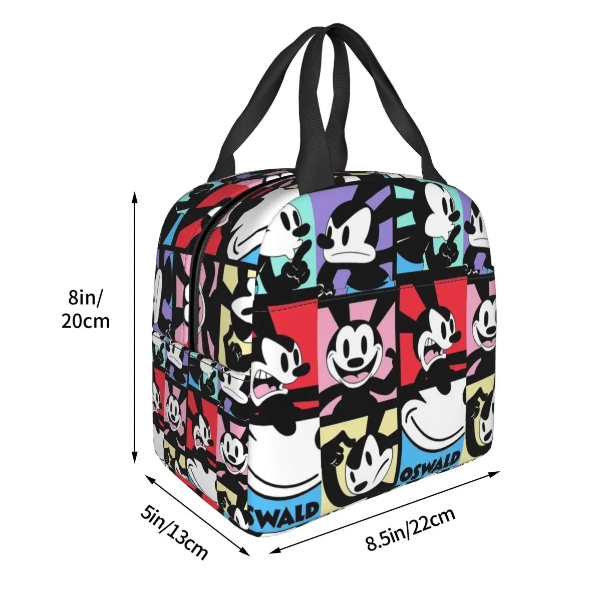 Mood Board Oswald Insulated Lunch Bag for Women Children Leakproof Food Boxes Thermal Lunch Box Tote