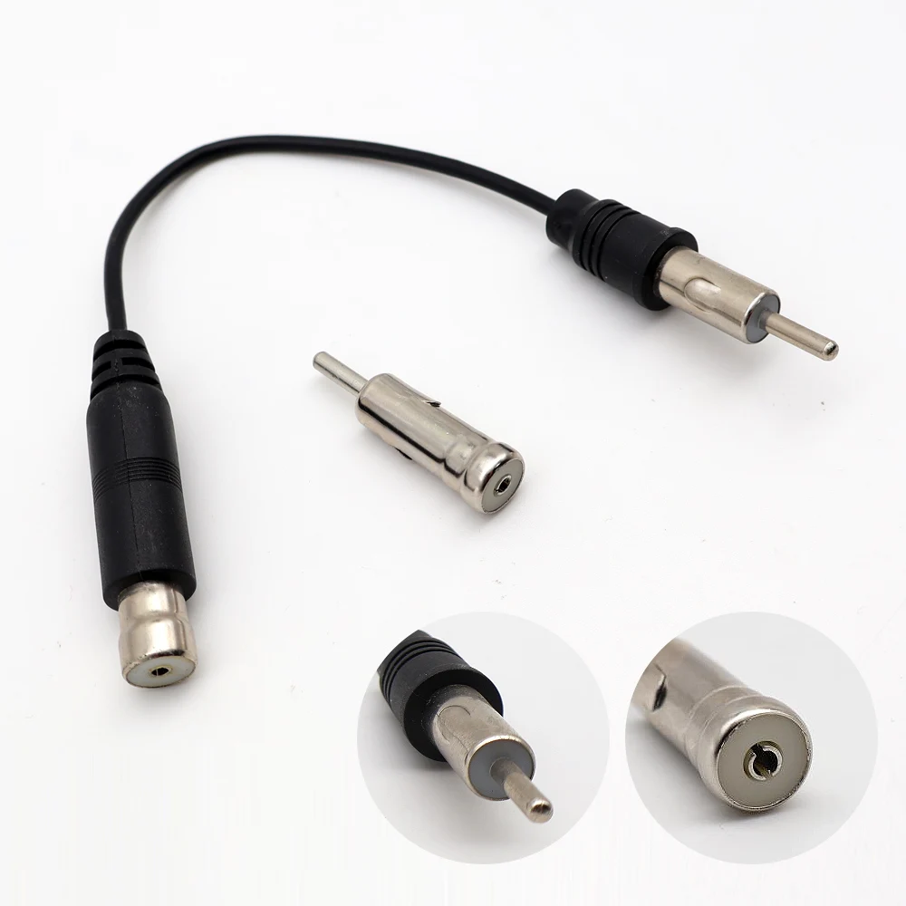 

Автомобильный радиоантенный адаптер ISO к DIN-кабелю FM AM аудио конвертер для автомобильной стереосистемы DAB внешняя радиочасть