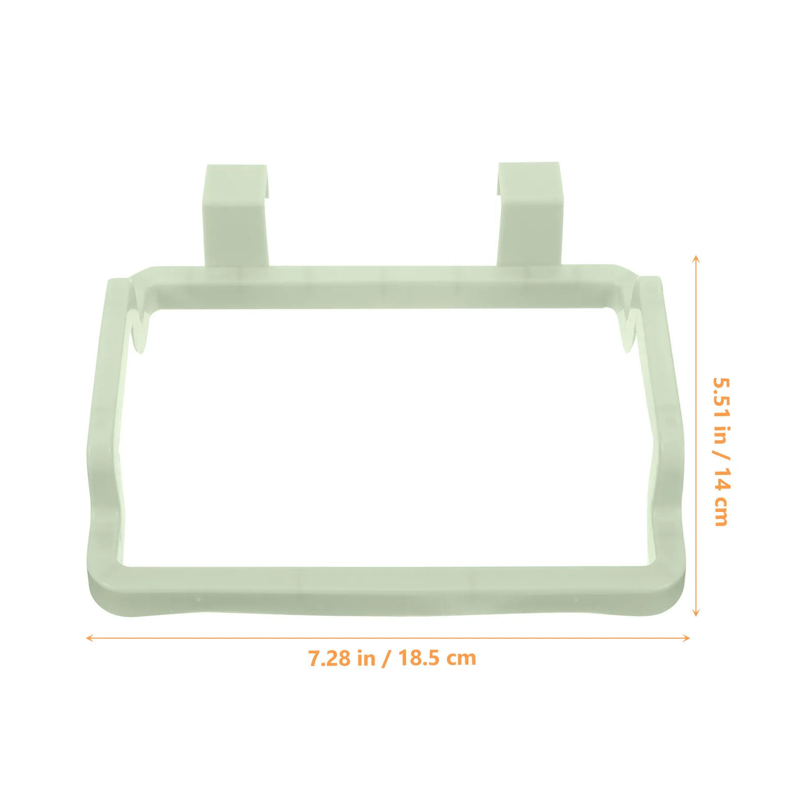 Kitchen Cabinet Hanging Rubbish Bag Holder Garbage Storage Rack Cupboard Door Space Saving Trash Bag Organizer Removable