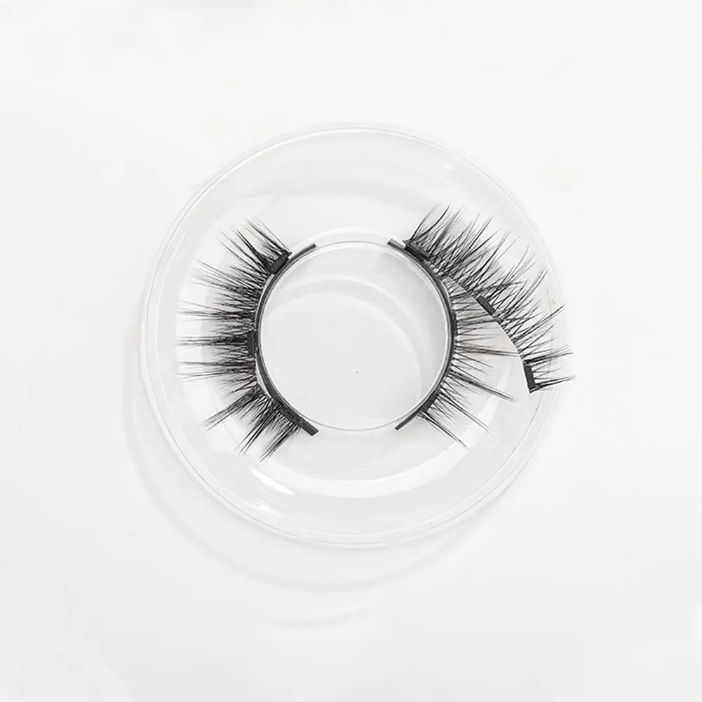 Magnetische falsche Wimpern 3d wieder verwendbare selbst klebende Wimpern Multi Styles wasserdichte natürliche profession elle Frauen Make-up-Tools