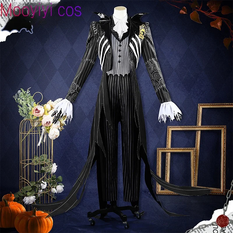 

2025 New Mooyiyi cos Skully Cosplay Costume Halloween Christmas Role Playing Party Twisted Wonderland S-4XL