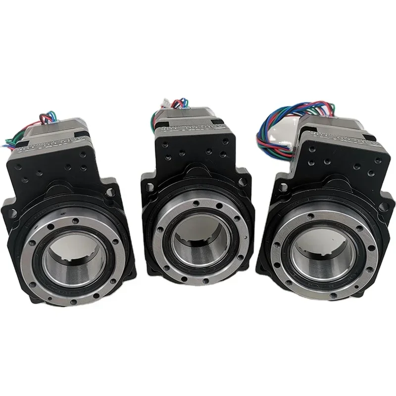 60mm Hollow Rotating Platform Rotary Actuator hollow rotary table speed reducers for  motor