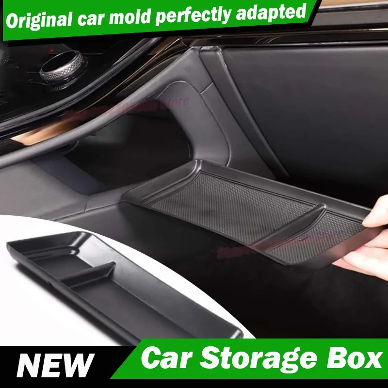 Car Interior Accessories Cup Holder Armrest Storage Box Stowing Tidying For Land Rover Range Rover Sport 2023-2024