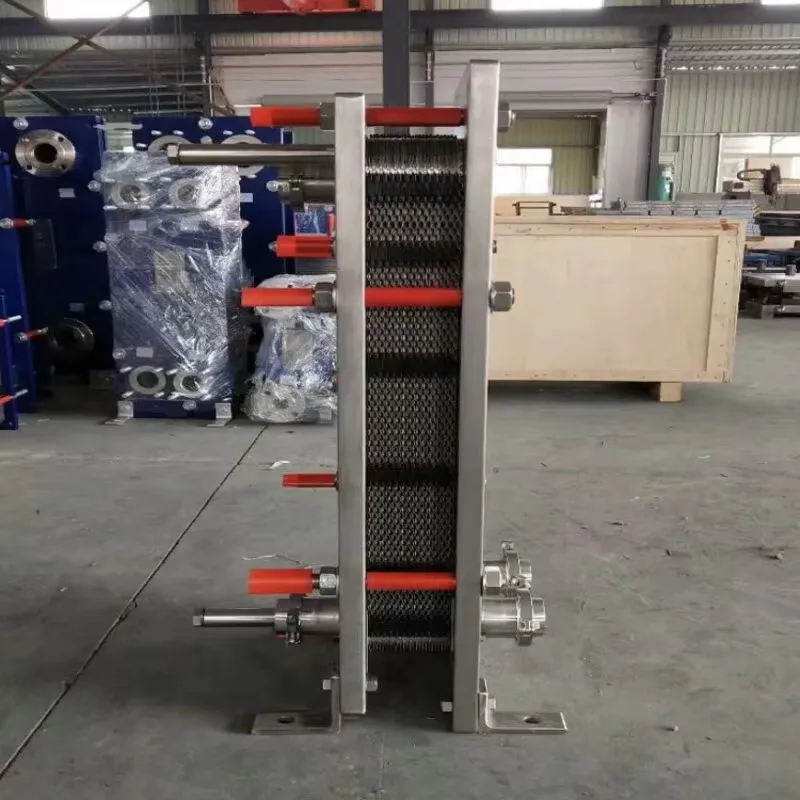 

Custom heat pump gasket plate stainless steel plate type heat exchanger