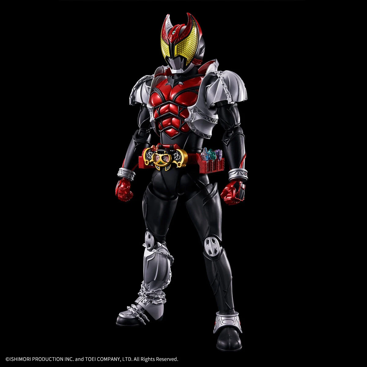 Stock Bandai oryginalny cyfrowy wzrost standardowy Masked Kamen Rider KIVA model stawy ruchome anime figurka zabawka prezenty dla dzieci