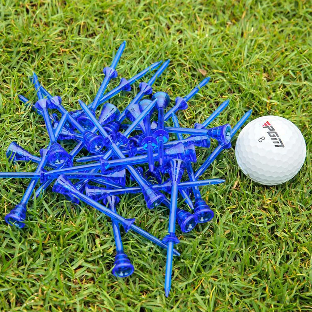 

PGM Plastic Golf Tee Ball Holder Round Cup Shaped Spike Head Durable Resistant To Hitting Golf Accessories For Golfer 30 pcs/box