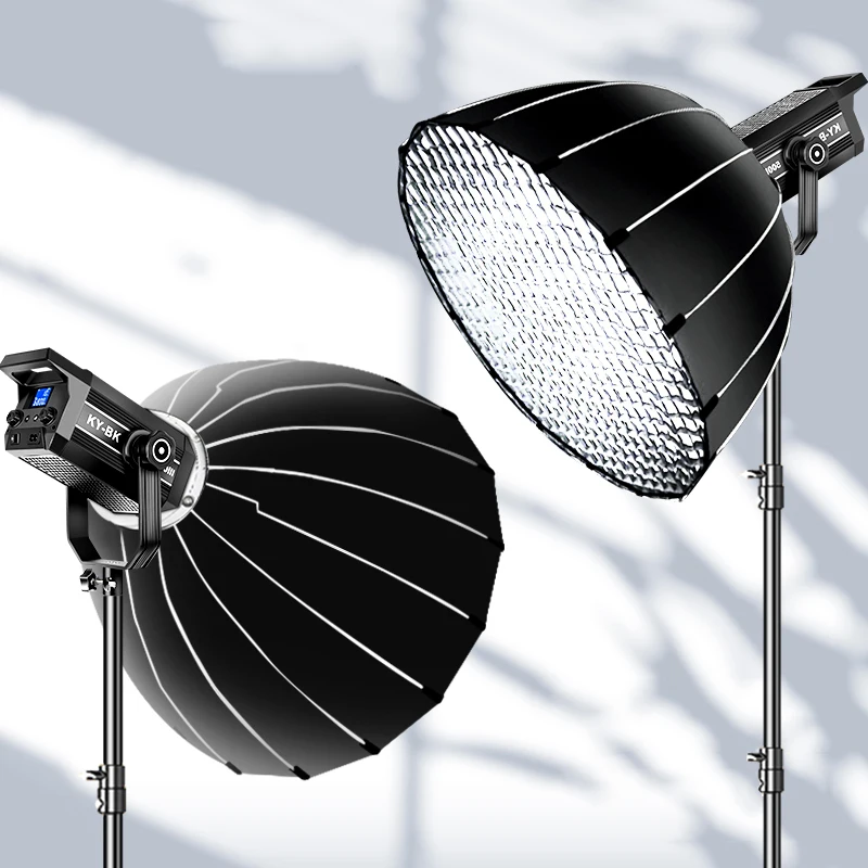 Photography LED Light Professional Video Studio Light with Stand 2.8M 90cm Softbox Soft Box Lighting Kit