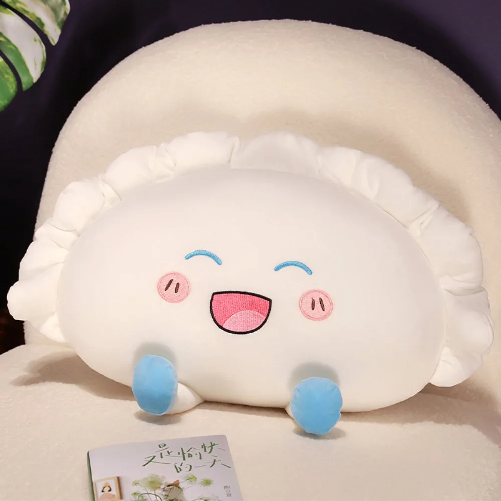 Elaborate Design Dumpling Pillow Cartoon Design Dumpling Shape Cushion Pillow Dumpling Pillow for Living Room, Game Room, ,
