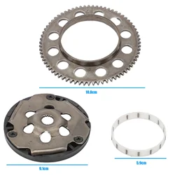 13mm Freewheel Starter for Aerox MBK Nitro REX Silverstreet Minarelli 2-stroke 50 cc Scooter Starter Set Freewheel Plain Bearing