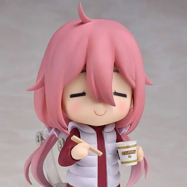 Laid-Back Camp Q version clay man Kagamihara Nadeshiko Anime peripheral face-shifting handmade model decorations Made in China