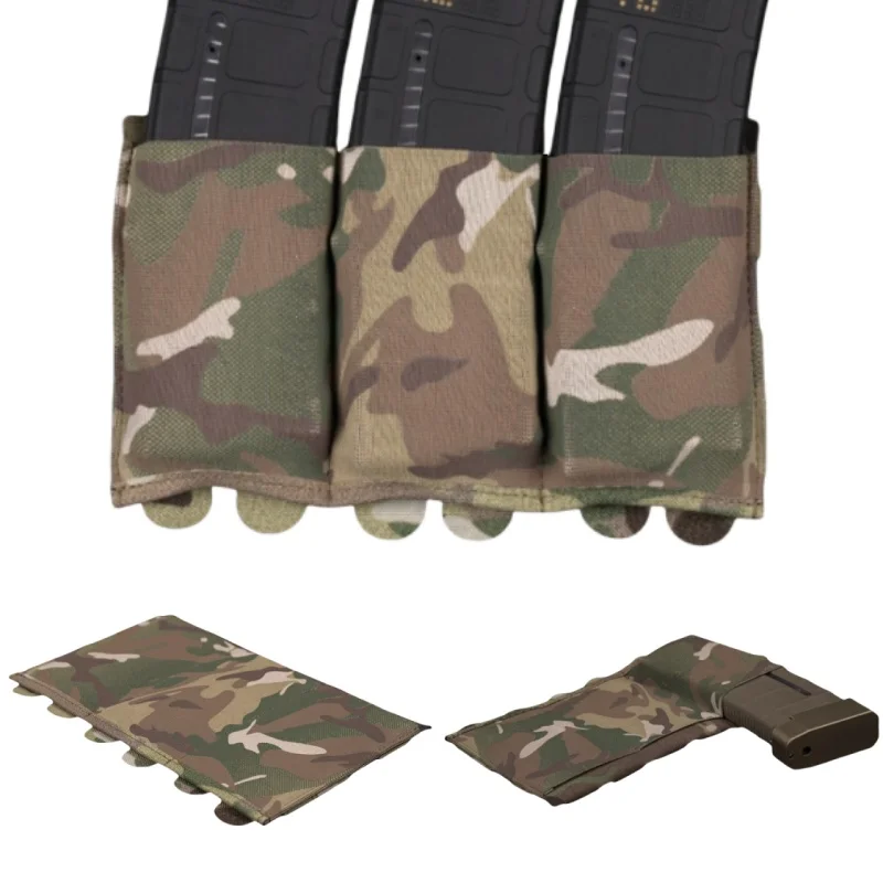 

Легкая тройная сумка для журналов | Эластичный держатель MOLLE | Компактный органайзер с 3 слотами