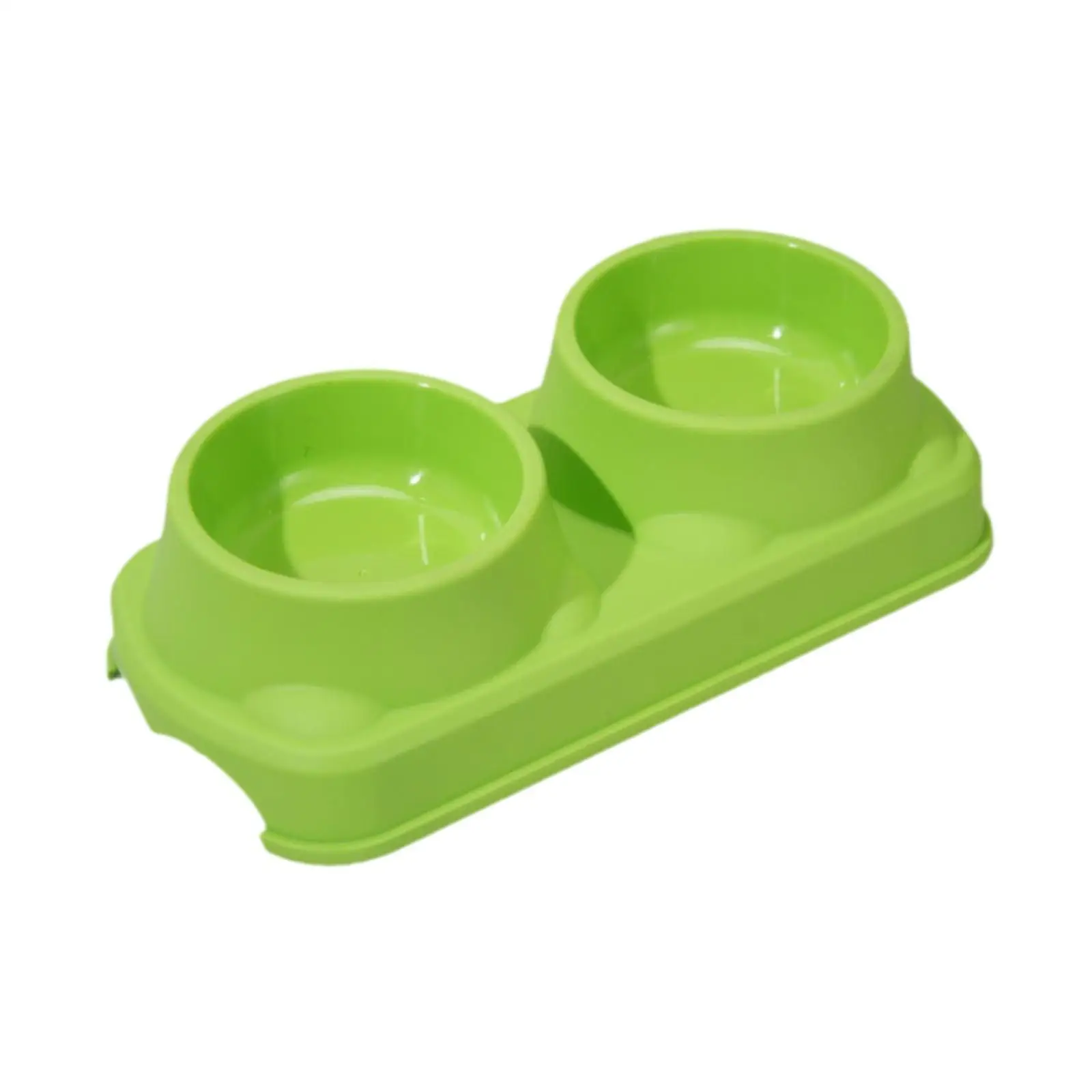 Mangeoire pour animaux de compagnie, bol en plastique pour nourriture pour chat, plat d'alimentation surélevé résistant aux éclaboussures pour chaton et chiot d'intérieur