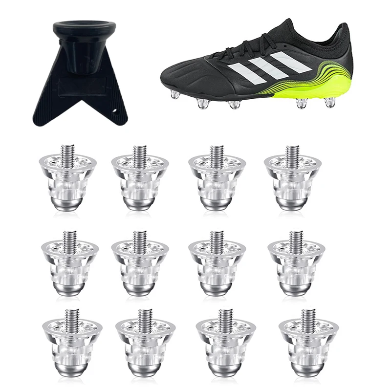 12Pcs Football Boot Studs Shoe Replacement Spikes 13mm 15mm 18mm Football Shoe Studs Spikes For Football Shoe