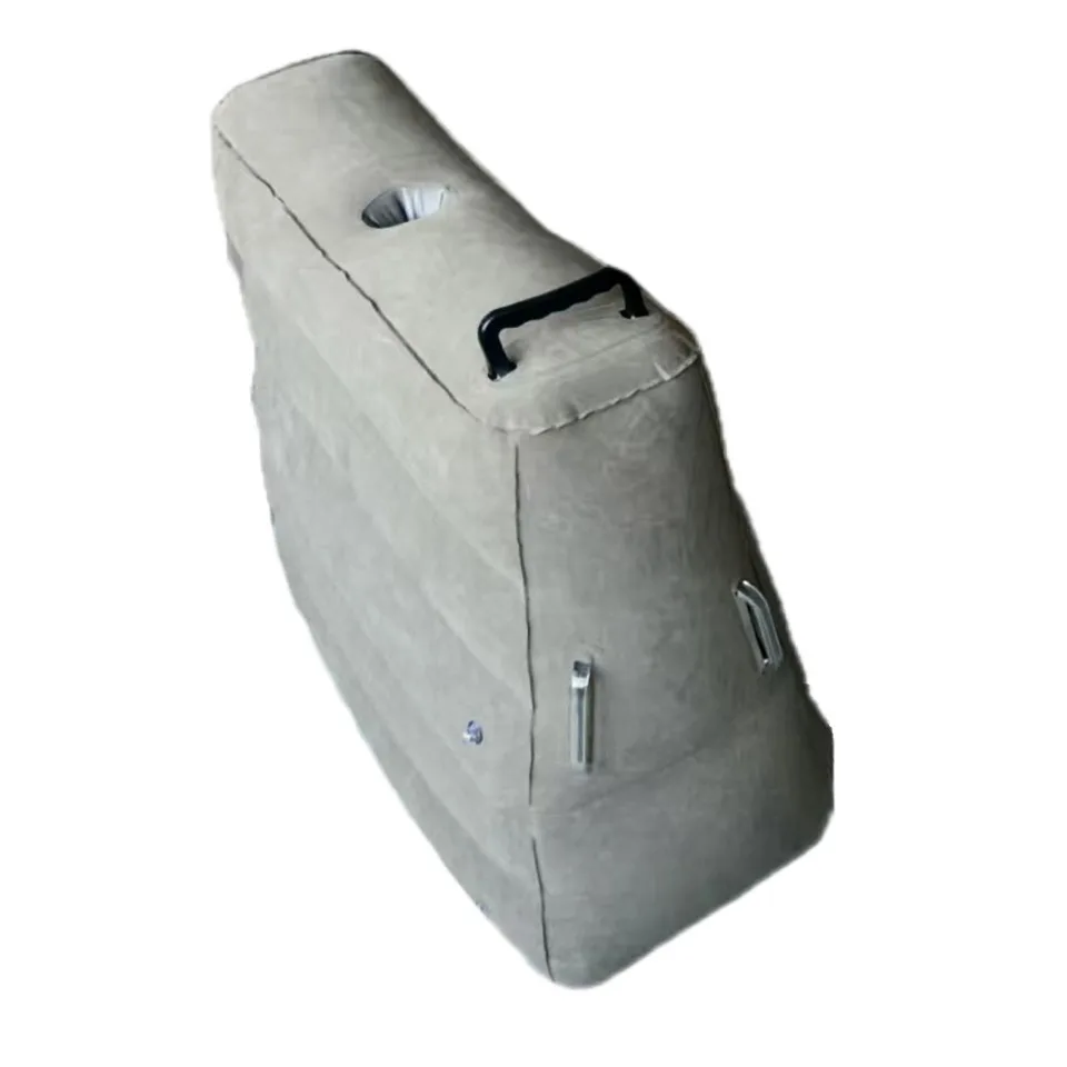 Inflatable Mattress Horse Riding Pad Armrest Pillow Travel Seat Cushion 3D Air Bags Lightweight Breathable Anti Pressure