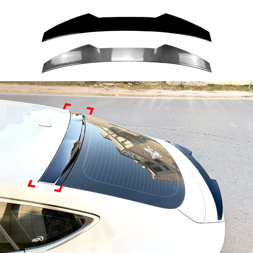 

Car Rear Roof Spoiler Wing Rear Trunk Splitter Diffuser Trim For Audi A7 S7 RS7 2011-2017 Car Styling