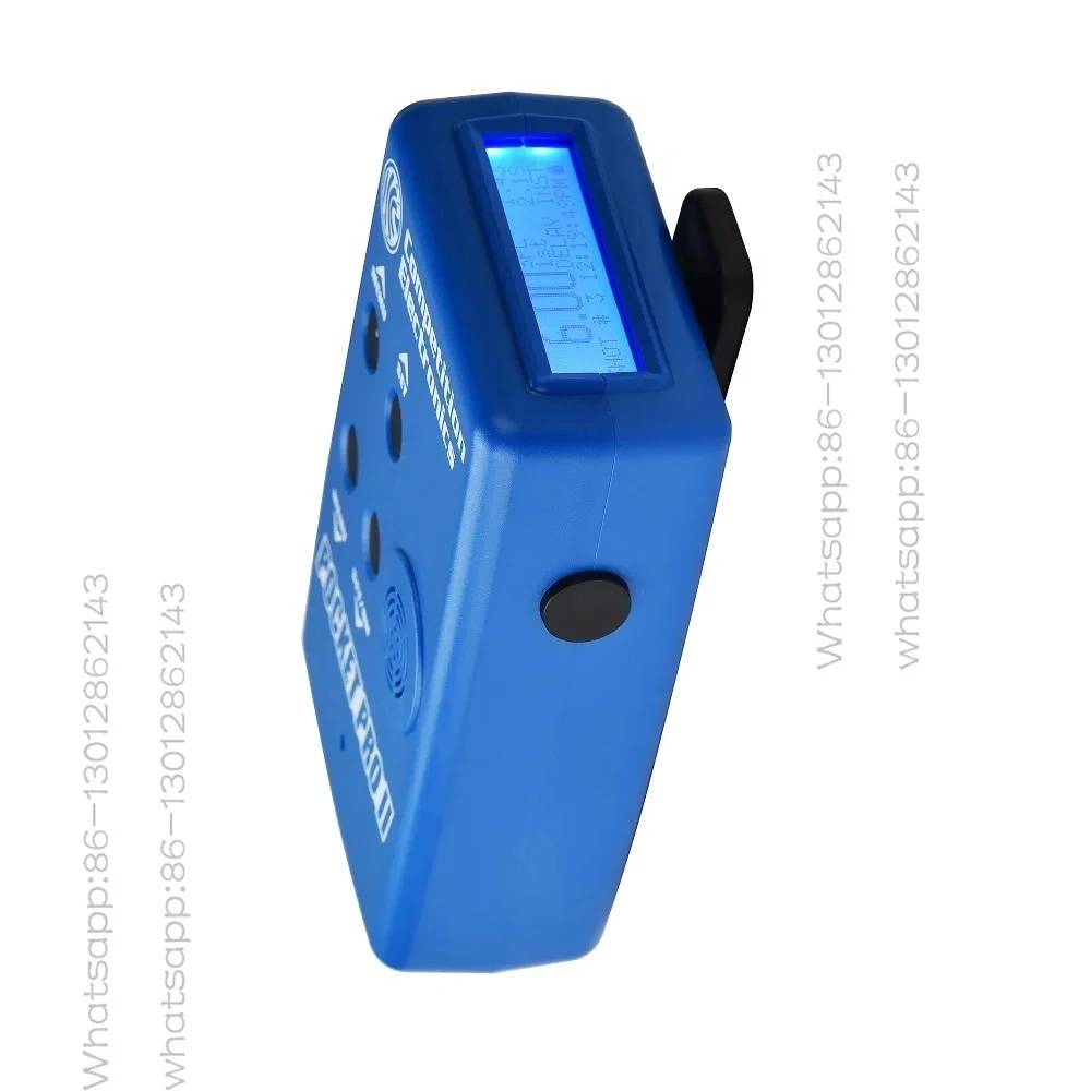 Shot Timers IPSC Competition Shooting Pro Timer Steel Challenge Match Timer with LCD Display for Live Fire Training & Practice