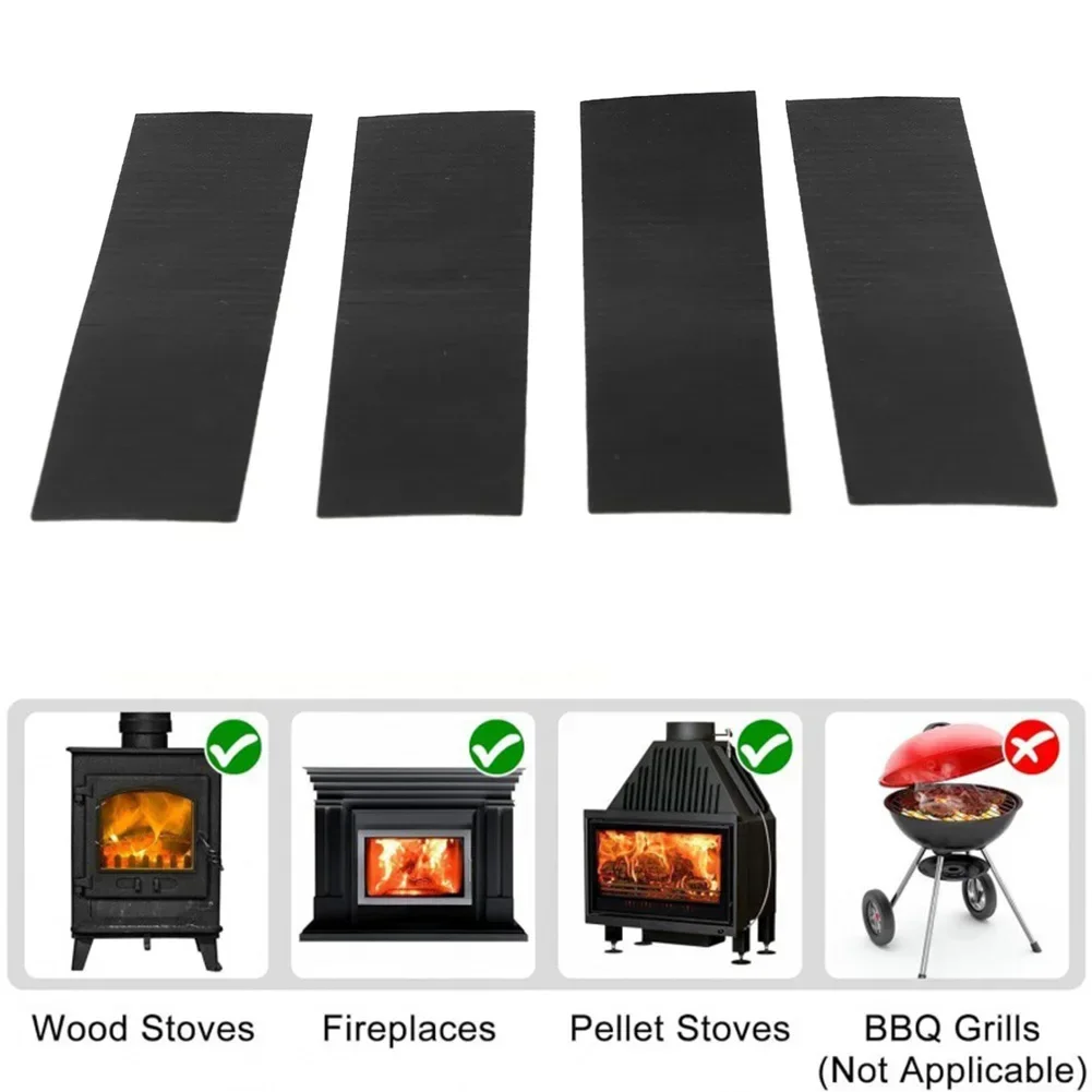 Fireplace End Tape Fireplace Tape Clean And Precise Cut Durability Easy To Apply Excellent Insulation Firm Attachment