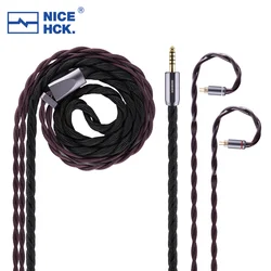 NICEHCK DragonScale 2 Silver-palladium Alloy Earphone Upgrade Cable MMCX/2Pin/N5005 for Quintet Hype 10 HIMALAYA Performer8 IEM