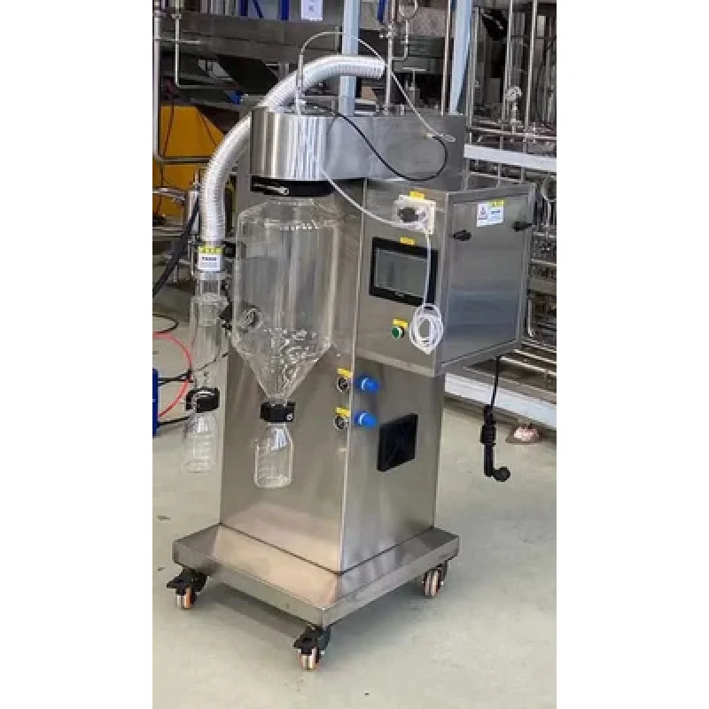 Material Cyclone Separator Small Spray Dryer Glass Collection Bottle